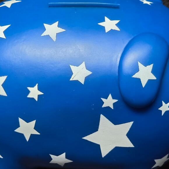 Posh Pigs - Superstar Blue w. Star's Piggy Bank Bud by DesignRoom - Picture 8 of 14